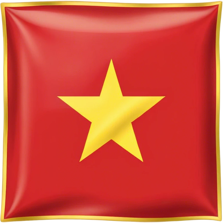 square flag of vietnam emoji