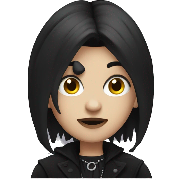 Goth emoji