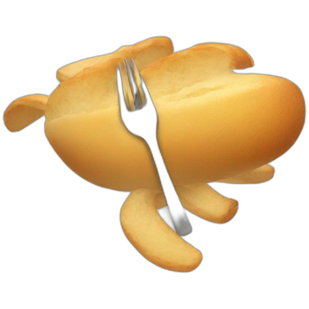 flying-fork emoji