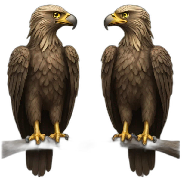 two-headed eagle emoji