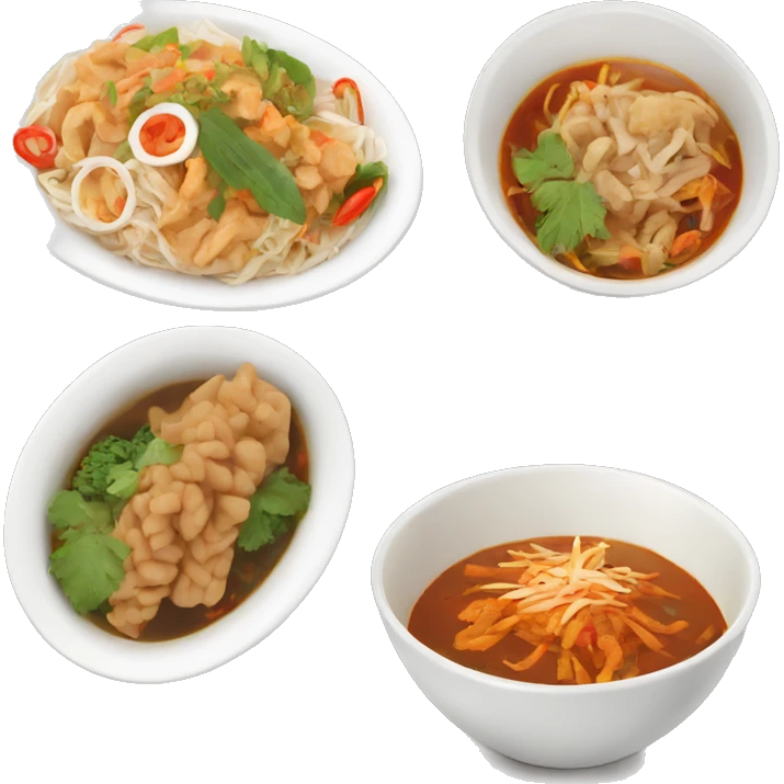Thai food emoji