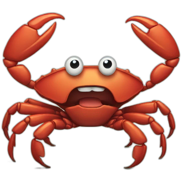 angry crab emoji