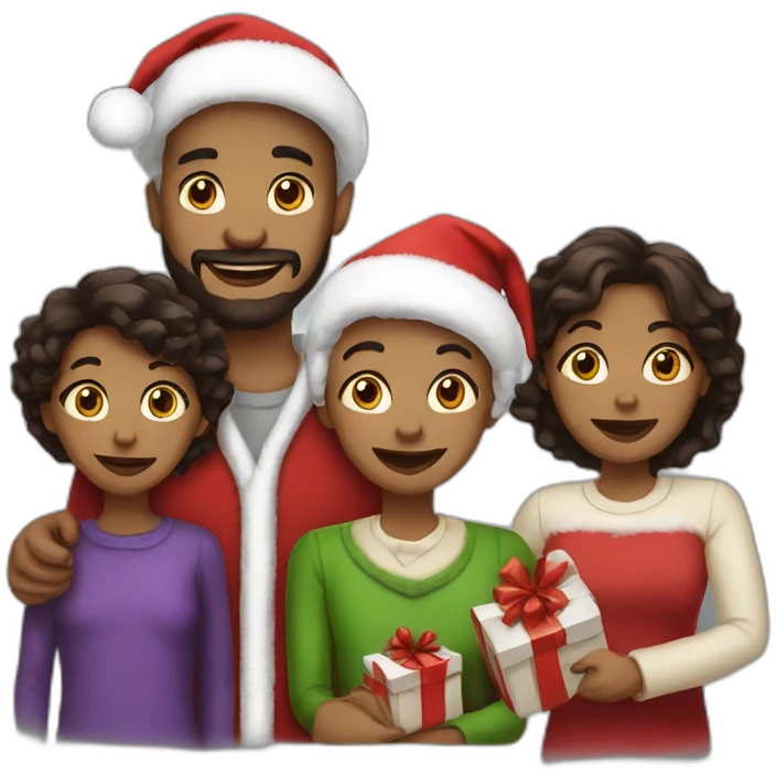 Family christmas  emoji