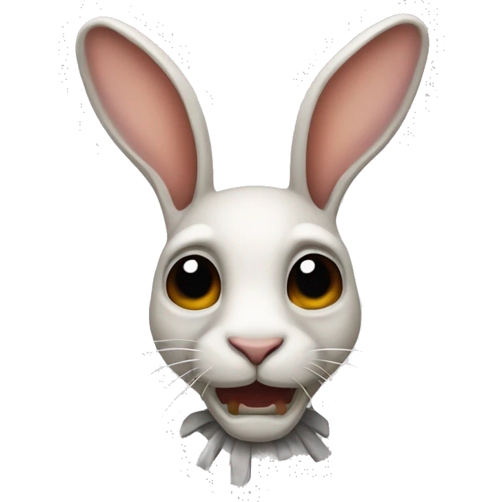 rabbit skelet emoji