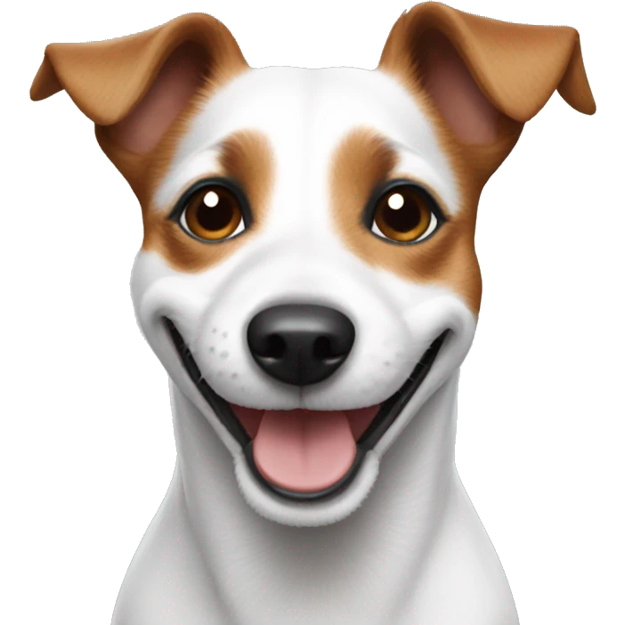 Jack Russell smile emoji