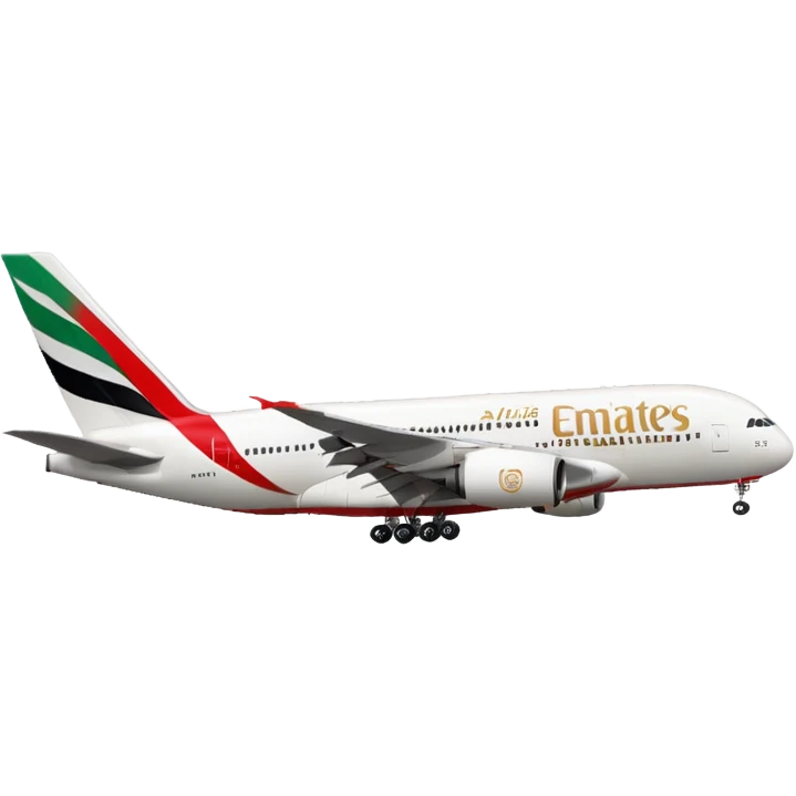 make me an emoji with the emirates logo and a red background emoji