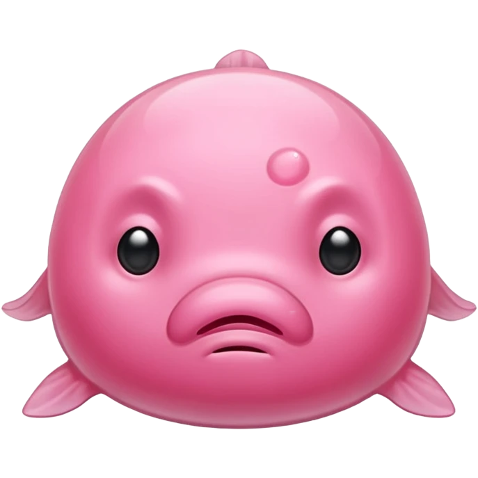 sympathetic blobfish emoji