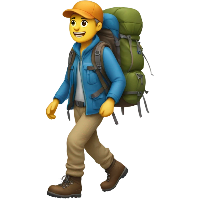 Hiker emoji