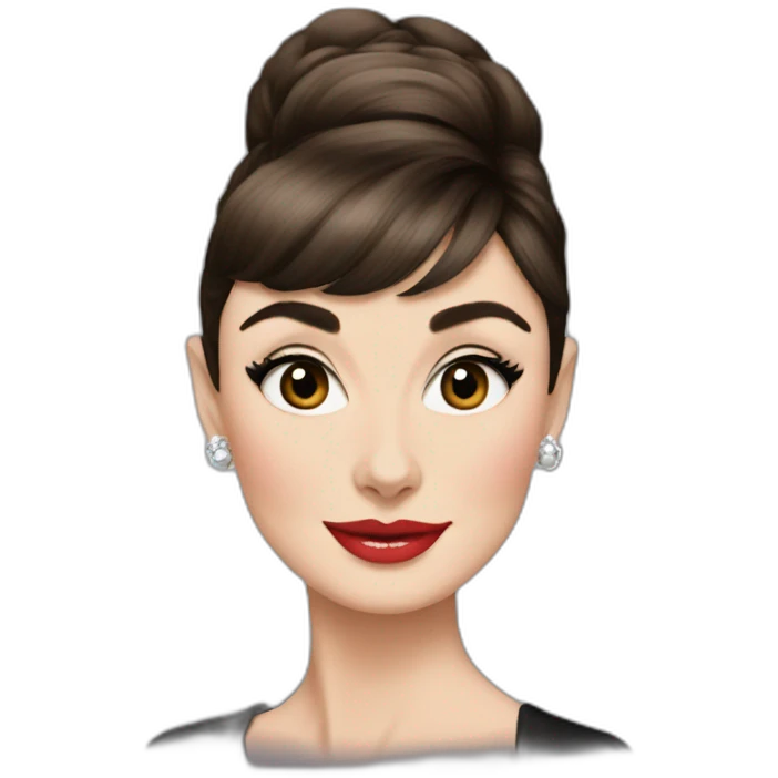 Audrey Hepburn emoji