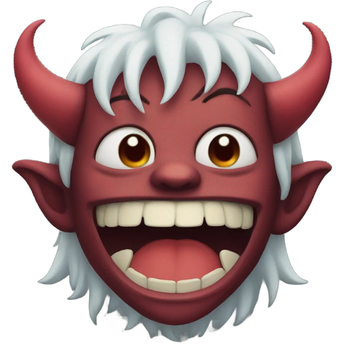 Smiling demon emoji