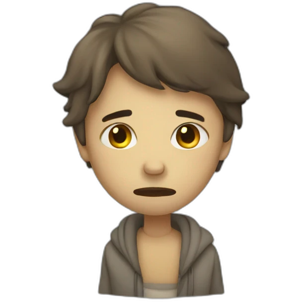depressed emoji