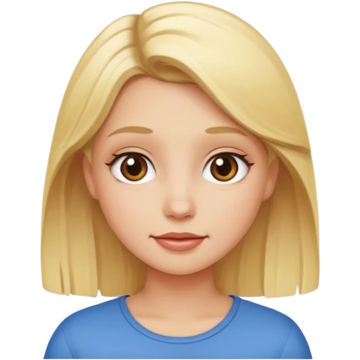 فتاه اشقر الوني emoji