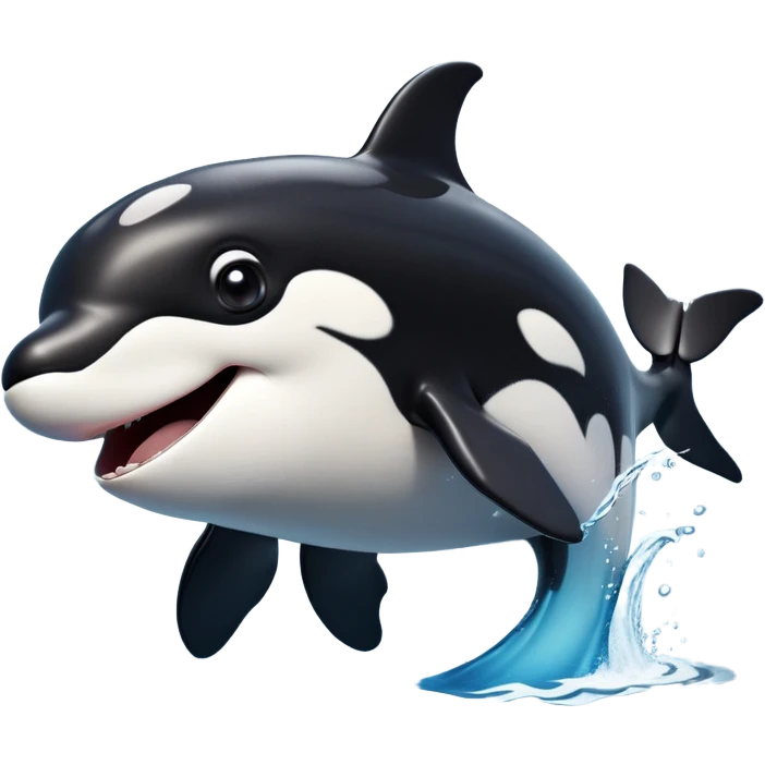 cinematic-comical-orca-portrait-emoji,-head-tilted-dramatically-with-an-exaggeratedly-shocked-expression,-featuring-a-sleek-black-and-white-body-with-wide,-comically-expressive-eyes-full-of-playful-disbelief-and-animated-flippers,-simple emoji