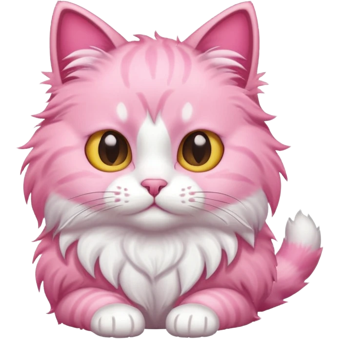 Gato rosa emoji