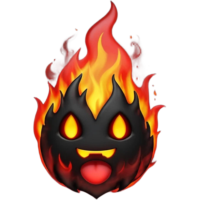 Can you make different gothic fire emojis  emoji