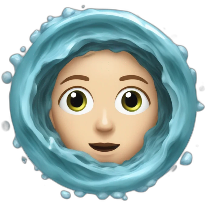 Adele trapped in a whirlpool in the Mariana trench emoji