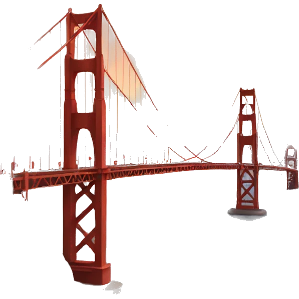 golden gate bridge emoji