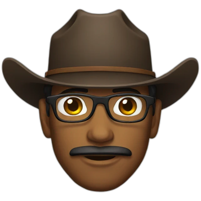 glasses-cowboy emoji