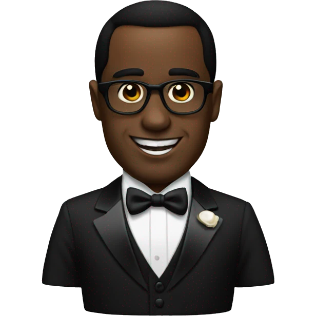 P Diddy Wearing A Tuxedo  emoji