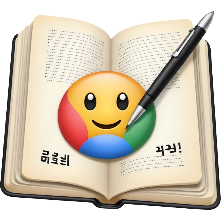 Korean language lesson emoji