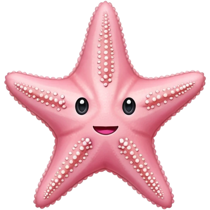 pastel pink starfish emoji