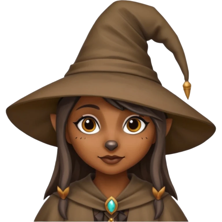 raccoon witch girl emoji