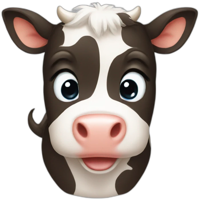 cute-cow-cry emoji