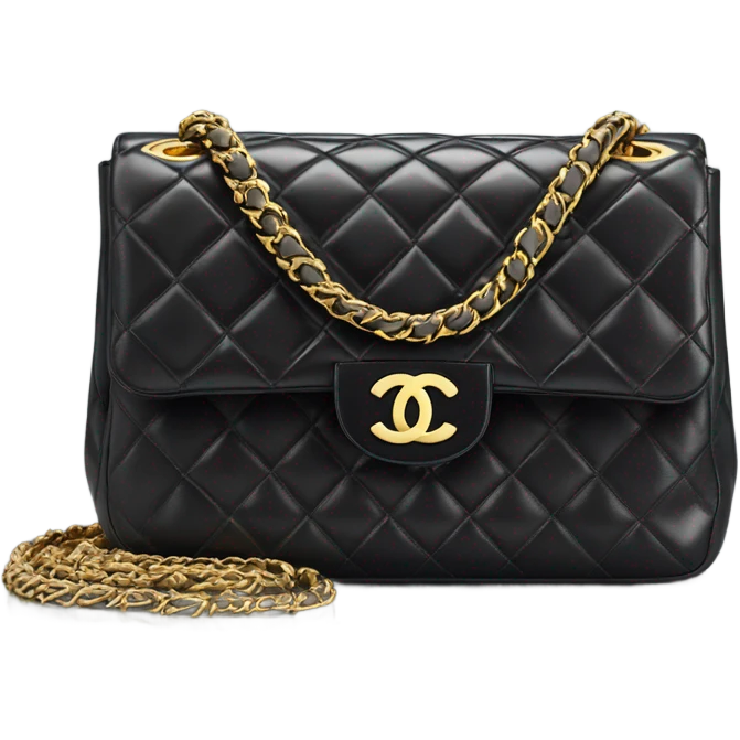 Chanel bag emoji