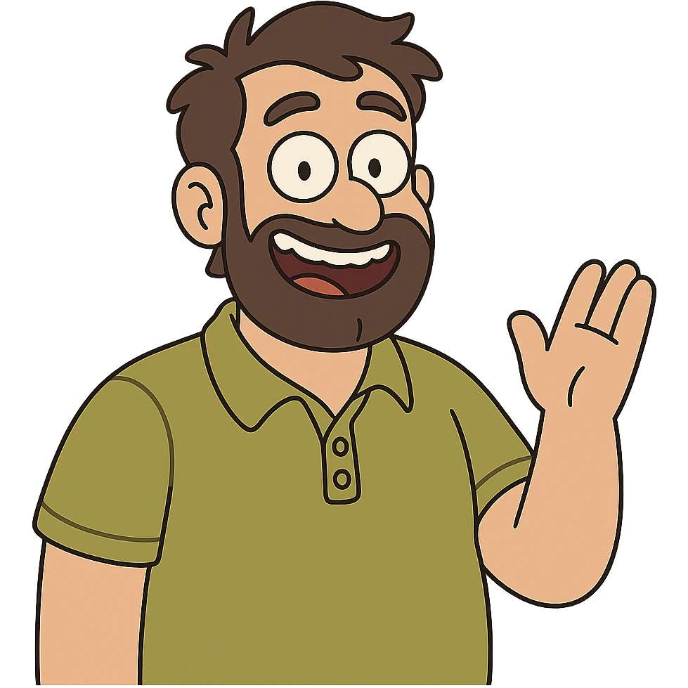 smiling man named Oscar emoji