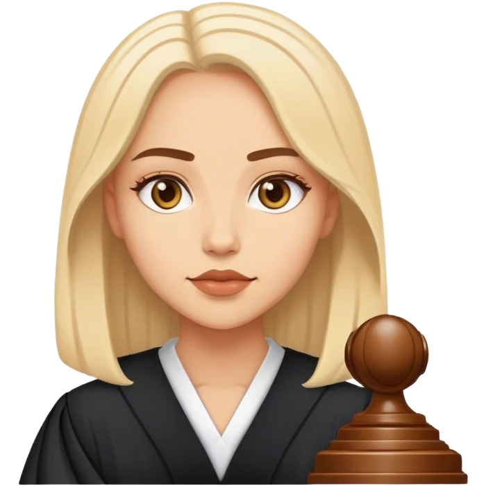 Clean girl judge emoji