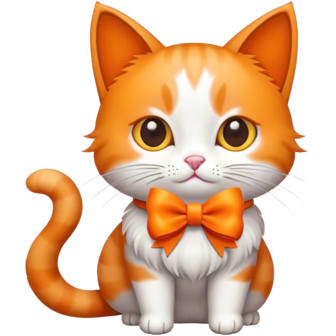 🐈 using this emoji but with a bow emoji