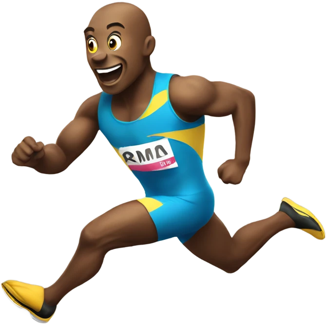 sprinting banana  emoji