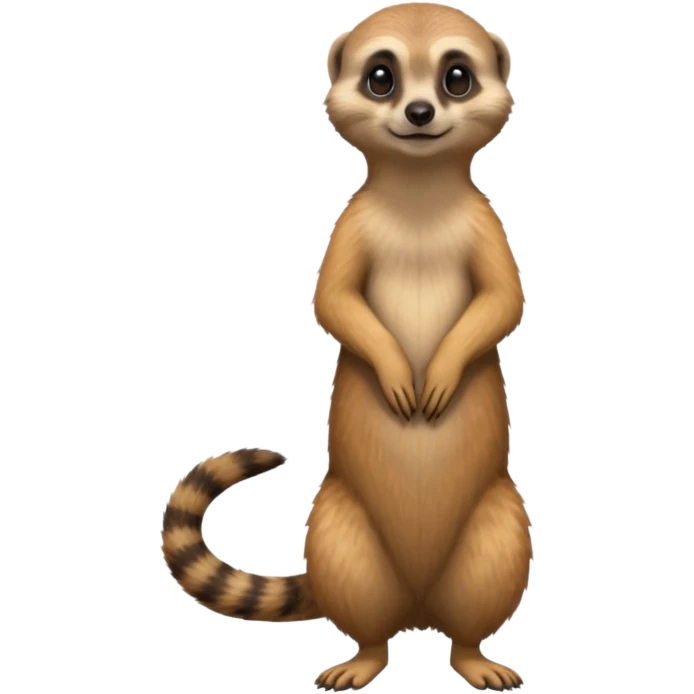 Mache ein Erdmännchen  emoji