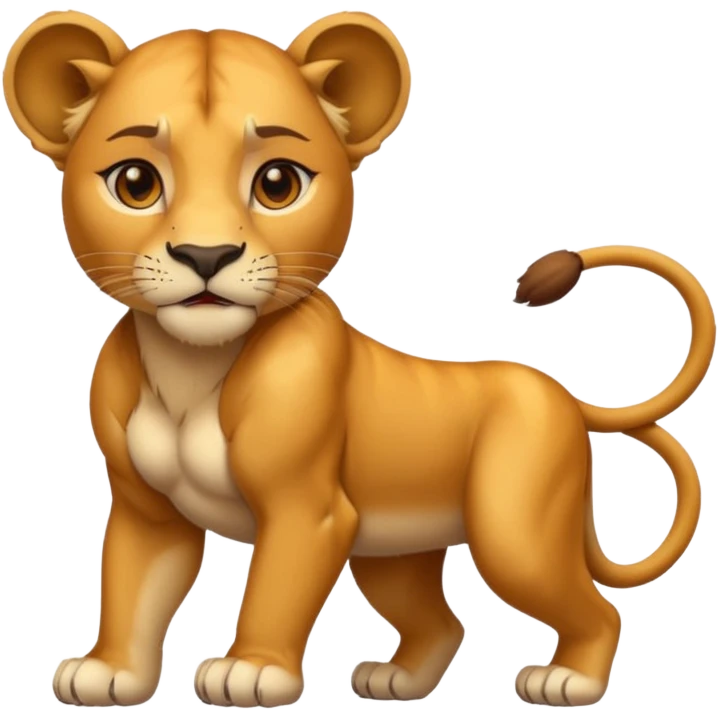 Lioness emoji