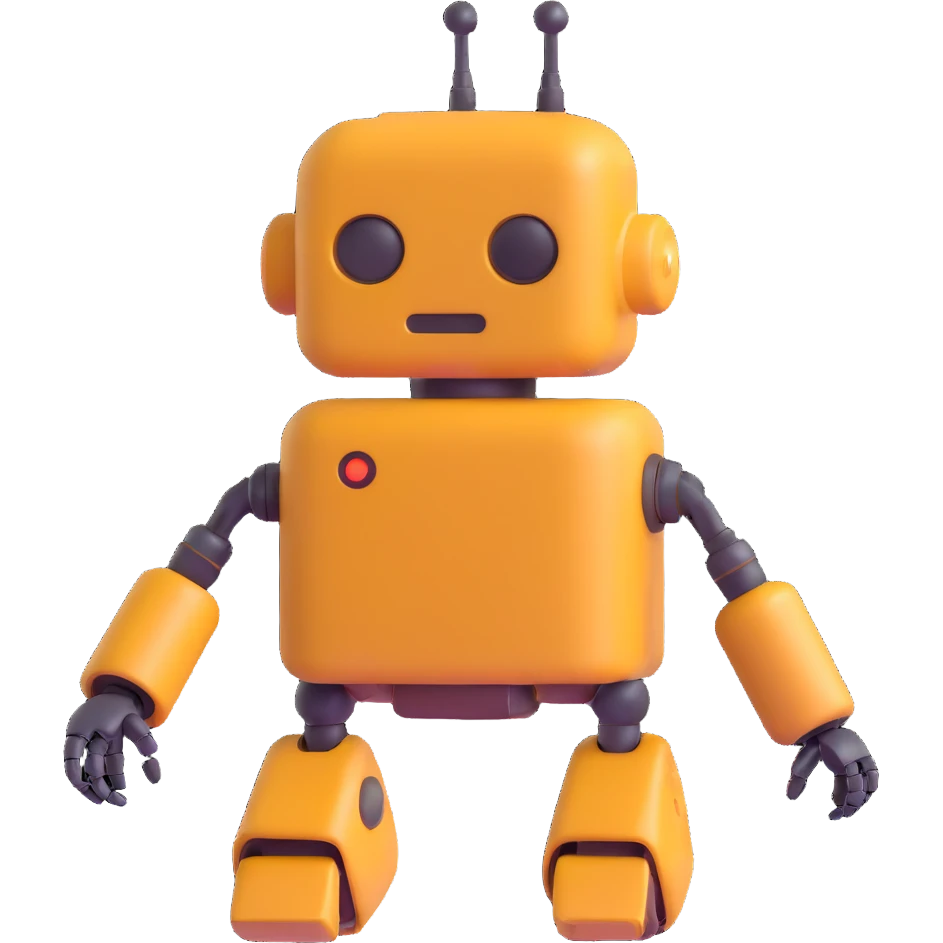 robot made of poop emoji