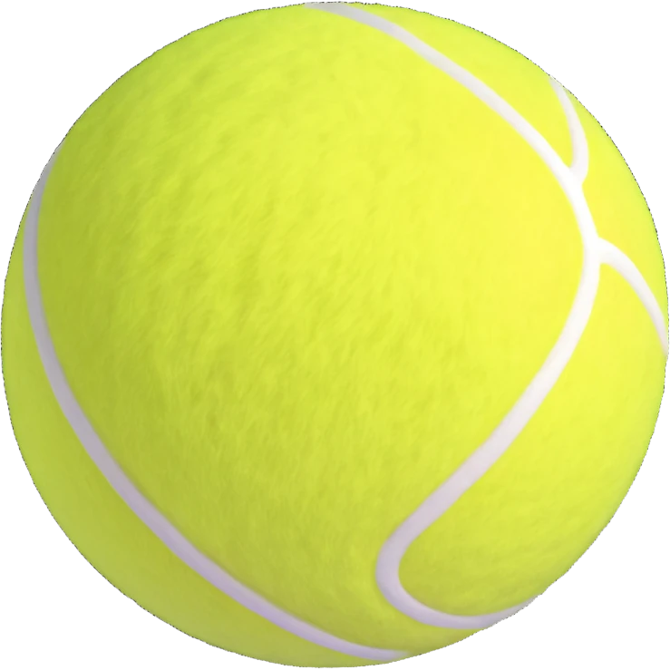 Tennis ball emoji
