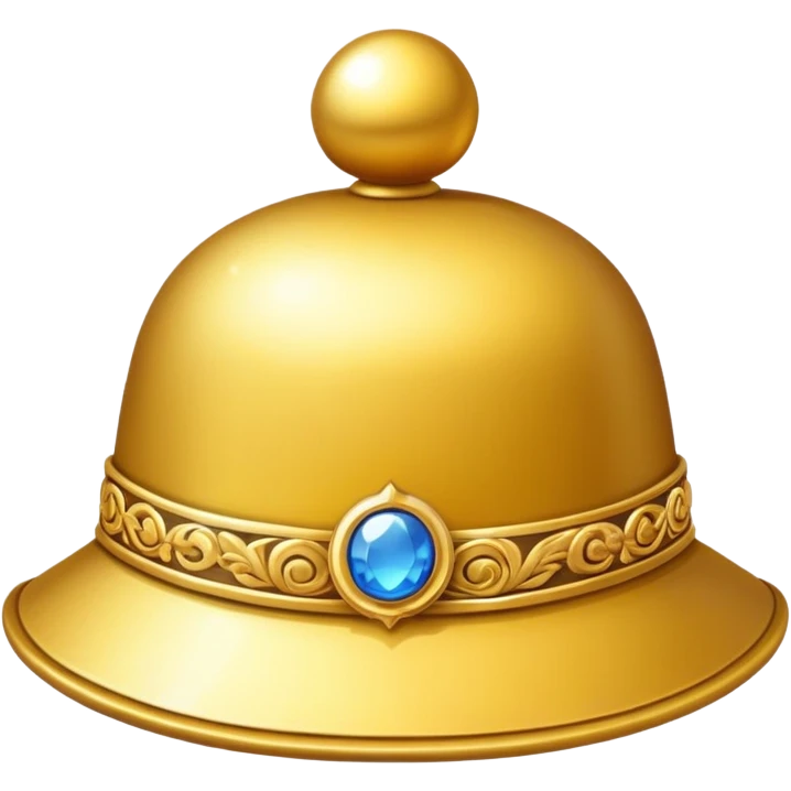 golden hat emoji