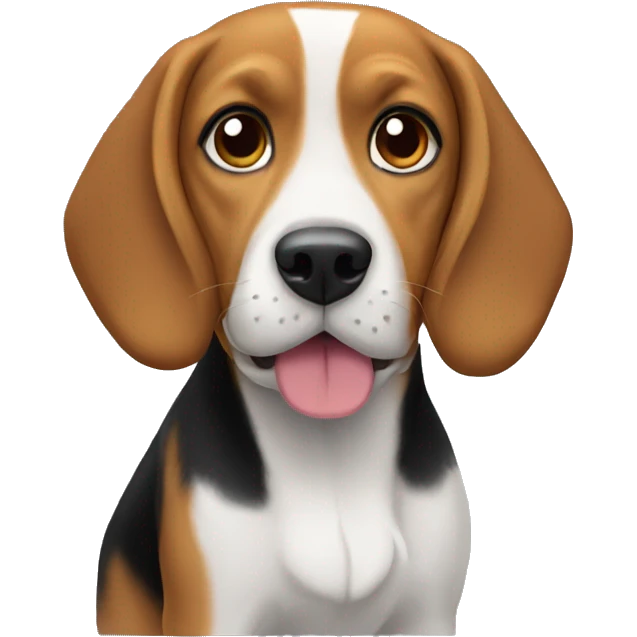 beagle was  emoji