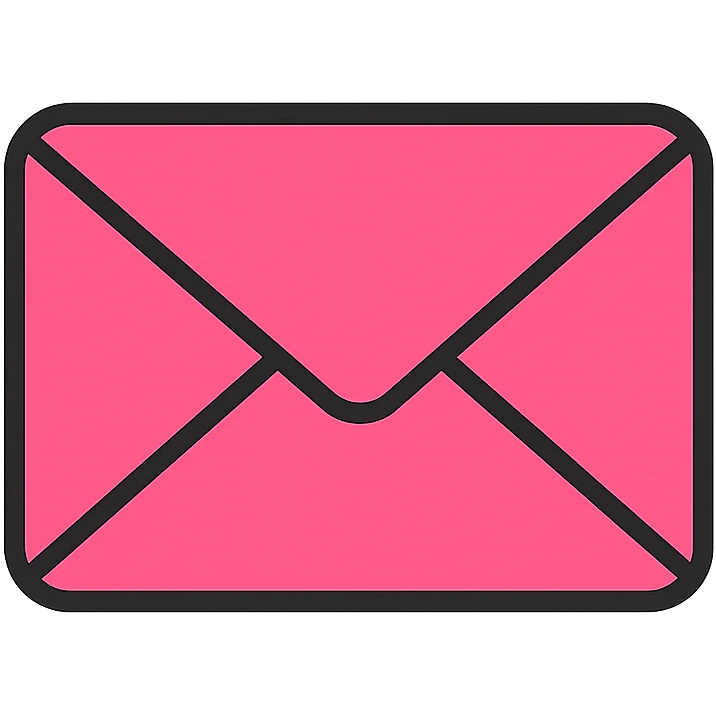 pink envelope icon emoji