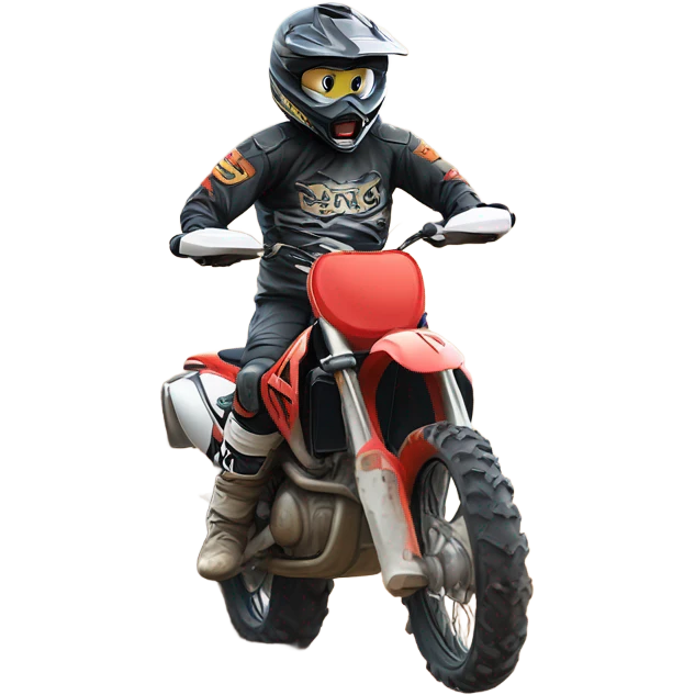 Dirtbike King emoji