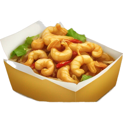 Chinese food in a box emoji