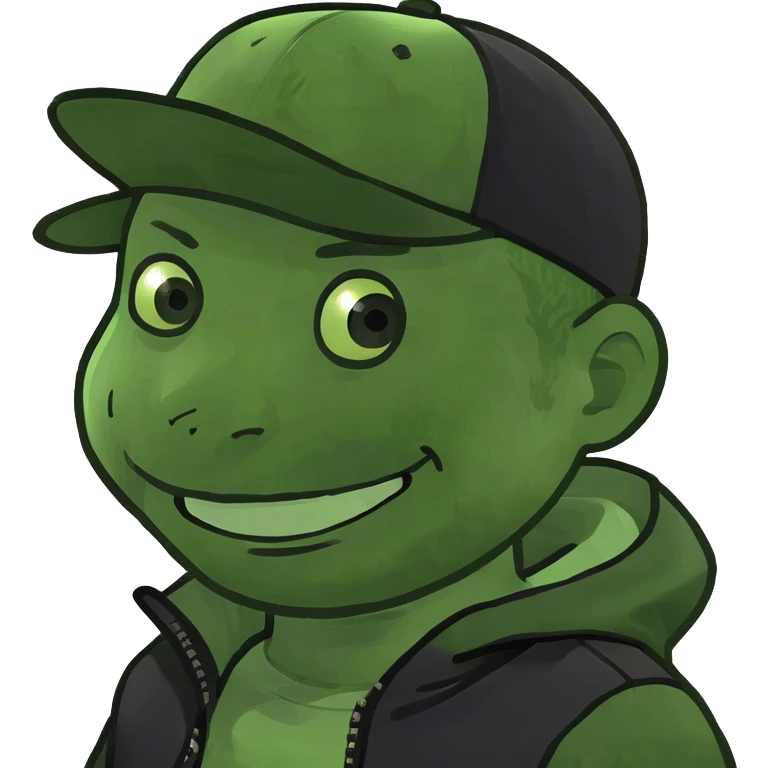 smiling boy in black jacket emoji