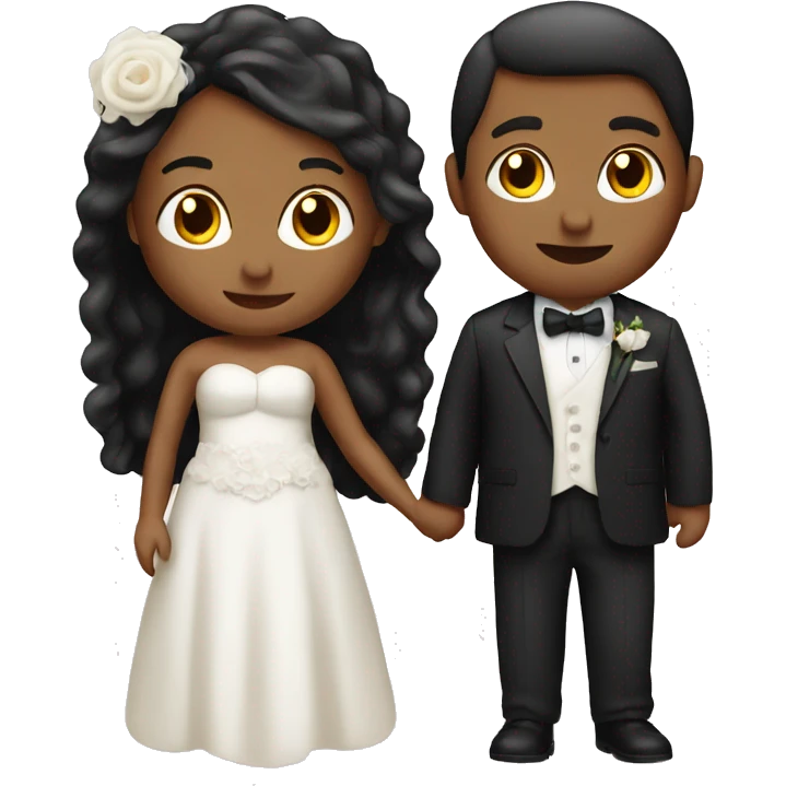 wedding girl and boy emoji