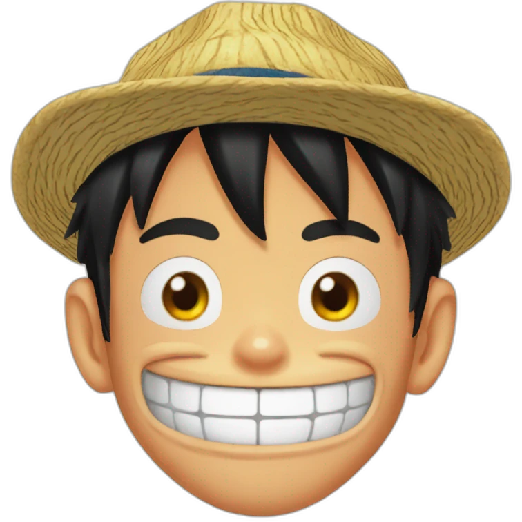 monkey d luffy emoji