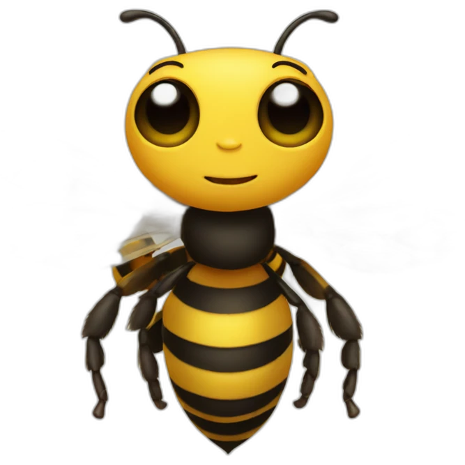 Bee olympics emoji