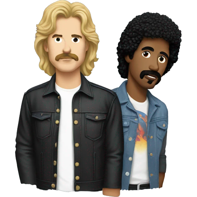 hall and oates emoji