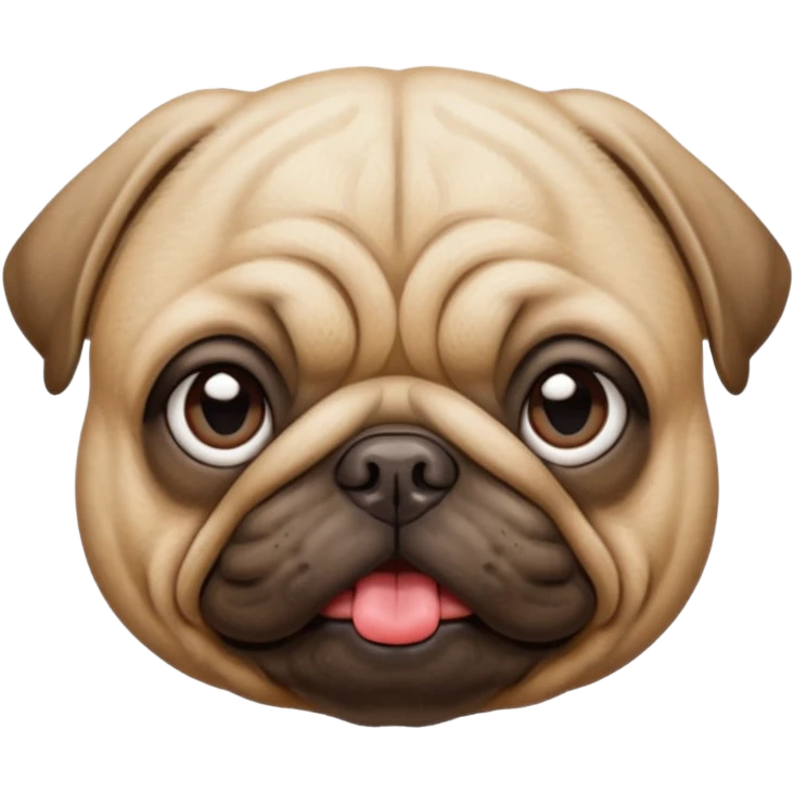 pug kiss emoji