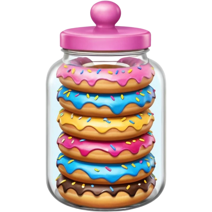 donut jar emoji