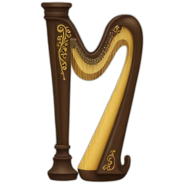 Harp emoji
