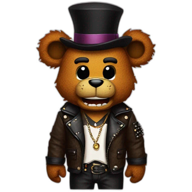 Glamrock Freddy Fazbear emoji